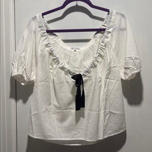 REFORMATION Kenna short sleeve top